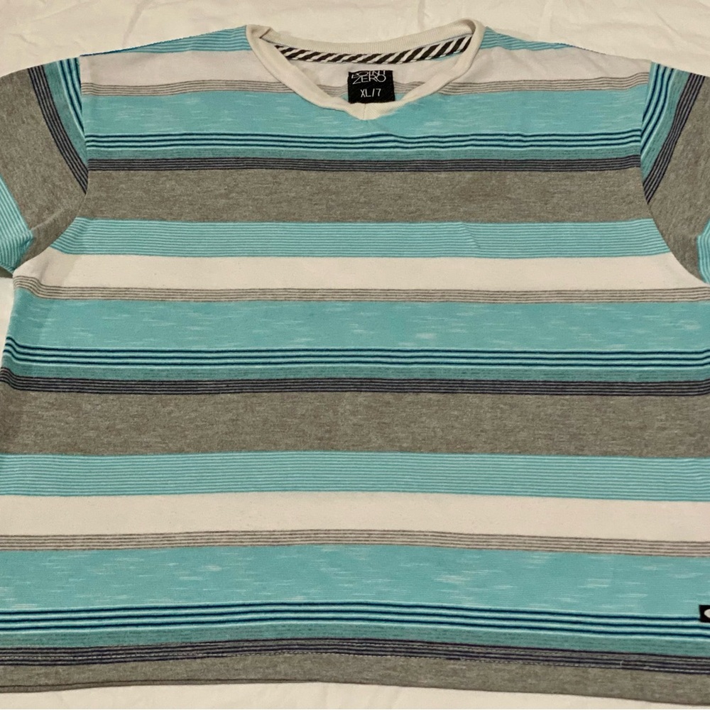 Point Zero stripe Tshirt size XL